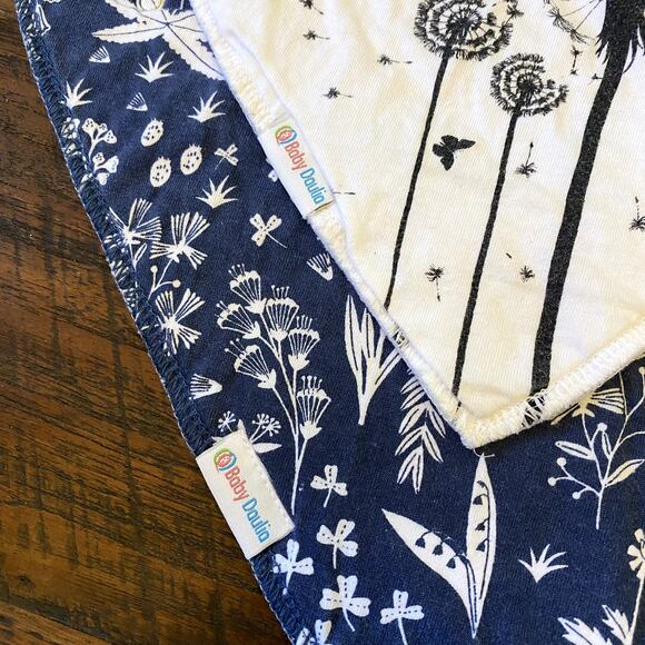 Chickpea NWT Unisex Baby Bandana Bibs 5 pack 0-12mo/2 Baby Daulia Bibs - Picture 7 of 7